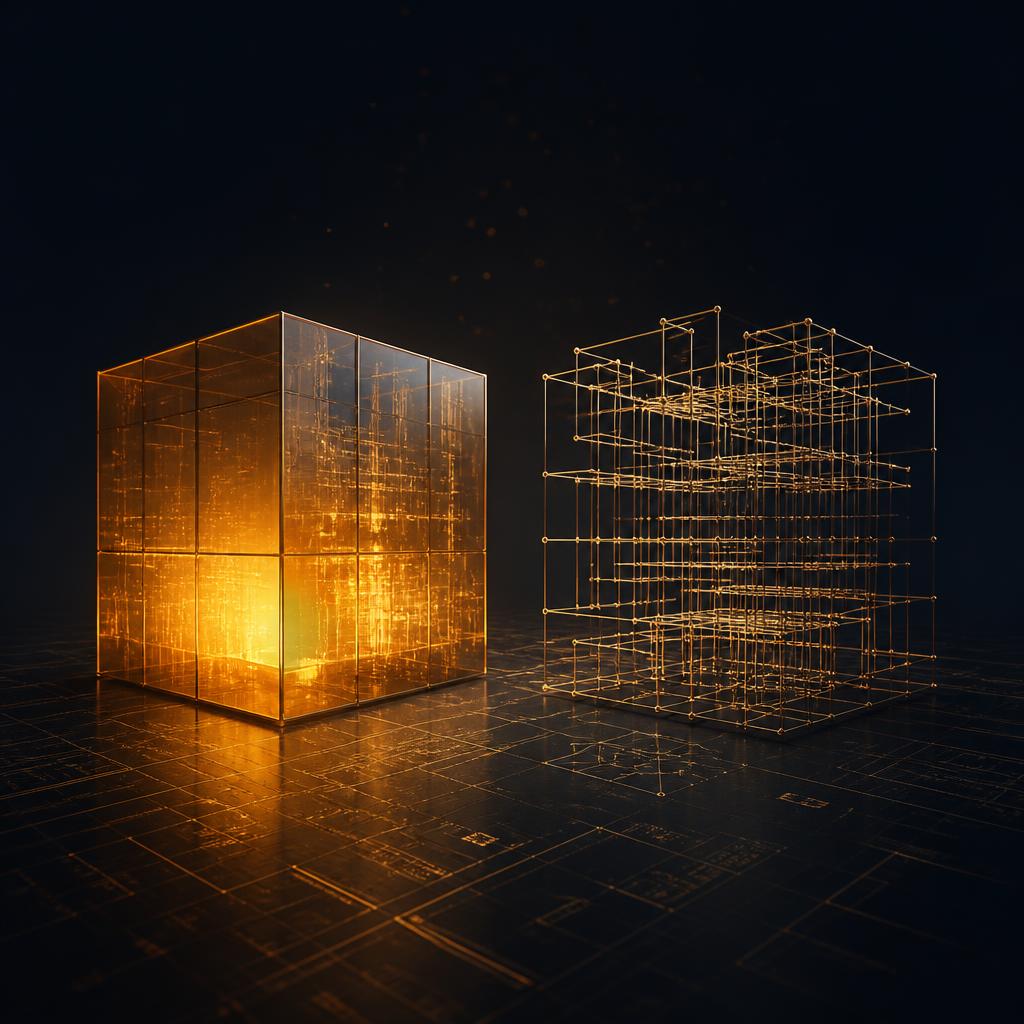 Own the Answer: A decision framework for closed, open, cloud, and on-prem AI. — Weaver enterprise AI insights cover image