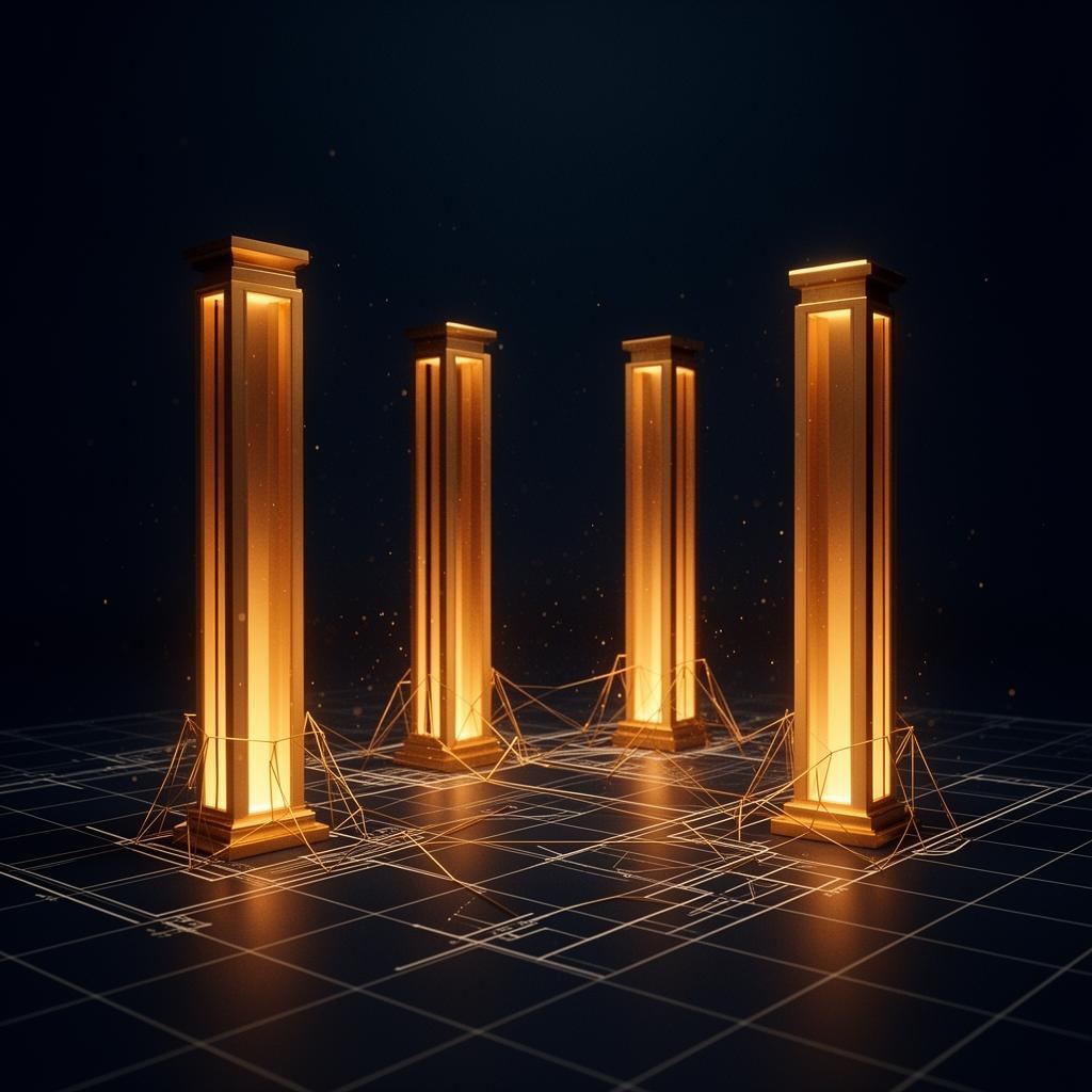 Four Architecture Decisions That Get Enterprise AI to Production. — Weaver enterprise AI insights cover image